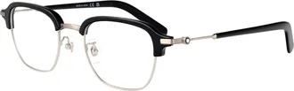 Montblanc MB0390O Metal Optical Eyeglasses - Silver