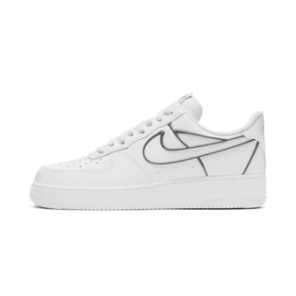 Nike Fitness, Heren, Wit, 45 1/2 EU, Leer, Air Force 1 Low