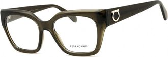 Ferragamo SF2983N 320 Transparent Khaki 53mm