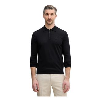 Emporio Armani Heren, Tops, Zwart, Maat: M Wol