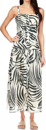 Sanctuary Twist & Turn Dress In Green Oasis