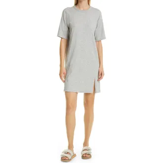 Rag & Bone The Slub T-Shirt Dress in Heather Grey at Nordstrom, Size X-Large