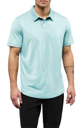 Cuts Trim Fit Cotton Blend Polo in Sterling Blue at Nordstrom, Size Xx-Large