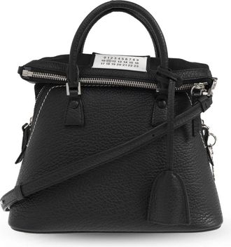 Maison Margiela Handtas 5AC Mini - Dames - Mini tas - Zwart - ONE Size - Katoen - Tassen