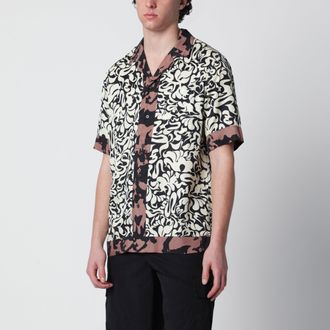 Dries Van Noten Camicia con stampa Graphic Squiggle