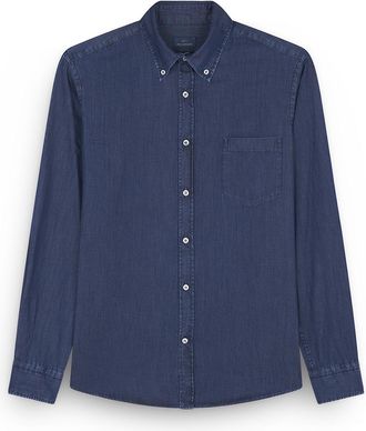 Paul & Shark Denim Shirt, Man, Light Blue Jeans, Size: 039