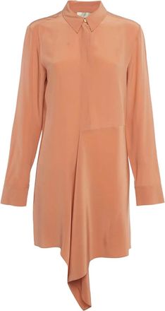 Stella McCartney Abito midi asimmetrico - Toni neutri