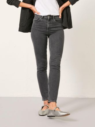 Fat Face FatFace Sadie Grey Denim Slim Leg Jean