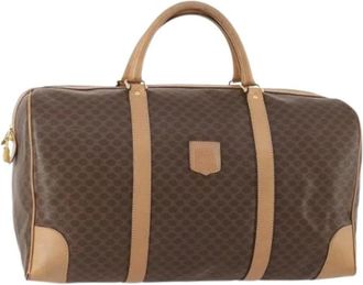 Celine Pre-owned Weekend Bags, female, Brown, Size: ONE SIZE Pre-owned Vintage Boston Bag