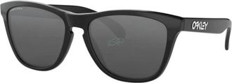 Oakley Vintage-ge&iuml;nspireerde zonnebril - unisex - Zonnebrillen - Zwart - 55 MM - Accessoires