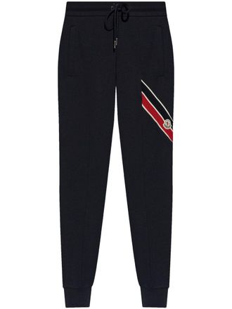 Moncler Joggingbroek met logopatch - Blauw