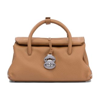 Zanellato Dames, Tassen, Bruin, Maat: ONE Size Leer