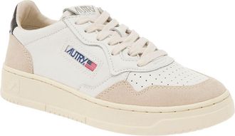 Autry Womens Low-Top Sneakers Medalist White Leather Cow Trainers
