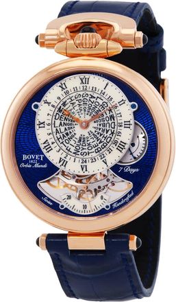 Bovet Orbis Mundi Hand Wind Mens Watch NTHU022