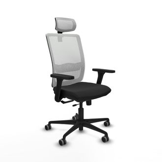 Piqueras y Crespo Silla De Oficina Piqueras Y Crespo Haches Negro Espuma Inyectada