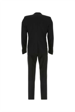 Prada Mens Black Wool Blend Suit Nero Wmwv Completi
