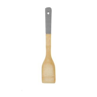 KASANOVA Paletta in legno di bamb&ugrave; 30 cm manico zigzag