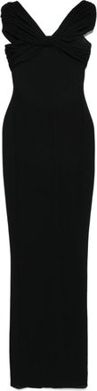 Mônot Off-Shoulder Maxi Dress - Womens - Polyester