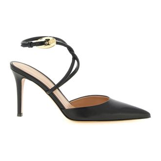 Gianvito Rossi Dames, Schoenen, Zwart, Maat: 40 EU Leer