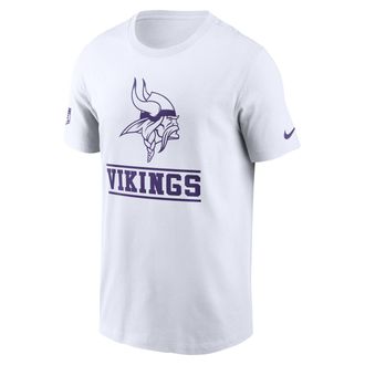 Nike Minnesota Vikings Essential Nike Mens Dri-FIT NFL Short-Sleeve T-Shirt in White | 02ET10A9M-SWV