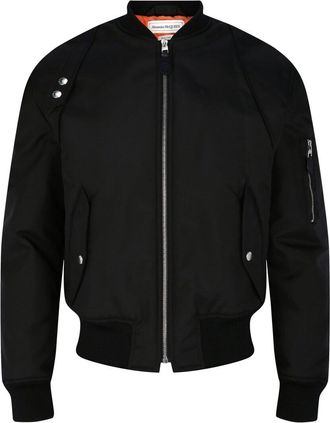 Alexander McQueen Alexander Mcqueen Harness Ma-1 Bomber Jacket