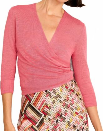 Nic+Zoe 4 Way Cardigan In Rasp