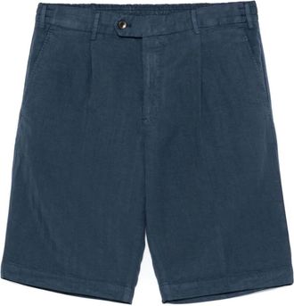 Pantaloni Torino Heren, Korte broeken, Blauw, Maat: XS Katoen