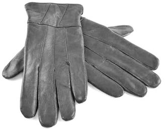 Tom Franks Ladies Thermal Lined Soft Leather Warm Winter Gloves M/L Grey