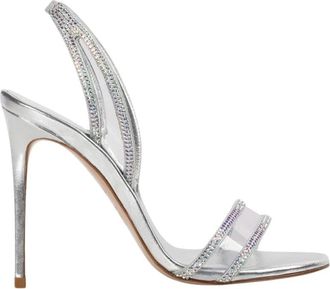 Le Silla Occasion Kleedjes - Dames - Sandalen met hakken - Grijs - 40 EU - Schoenen