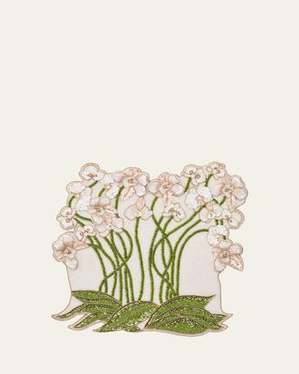Kim Seybert Orchid Beaded Placemat