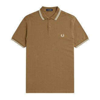 Fred Perry Polo Twin Tipped - - Tops - Uomo - Marrone - L