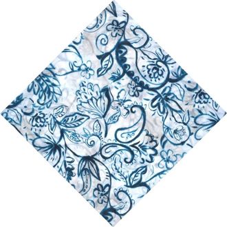 Alessia Santi Pocket Scarves, female, Multicolor, Size: ONE SIZE Abstract Floral Print Scarf