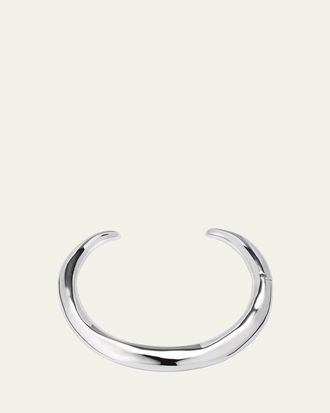 Alexis Bittar Hinged Metal Collar Necklace