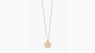 Kate Spade New York Initial A Mini Pendant