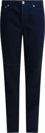 Brunello Cucinelli Pantaloni a coste - Blu