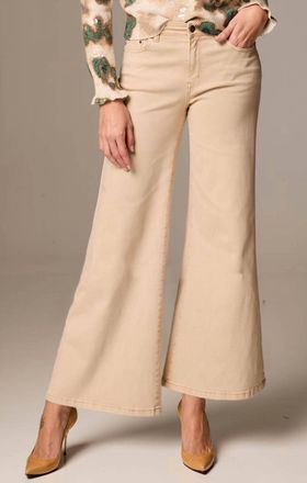 Nic+Zoe Joyride Boot Flare Jeans In Latte