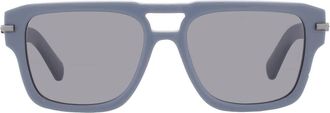 Ferragamo Ferragamo Blue Square Mens Sunglasses SF2070S 452 56