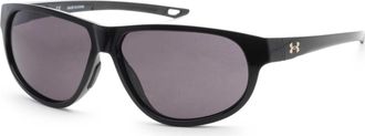 Under Armour Womens 59 mm Black Sunglasses