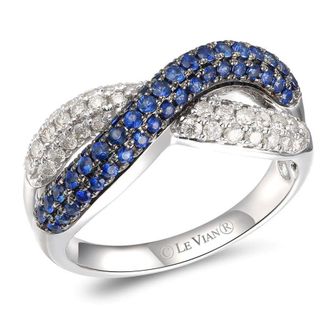 Le Vian Ladies Blueberry Sapphire Collection Rings set in 14K Vanilla Gold
