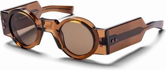 Balmain OLIVIER Brown Rectangular Unisex Sunglasses BPS-159 B 42