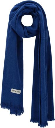 Alpaca Loca 407 Scarf - Dames - Wintersjaals - Blauw - ONE Size - Wol - Accessoires