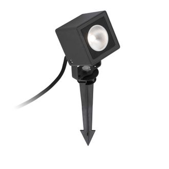 Netlighting Sobek LED Outdoor Spike Light Black IP65
