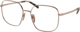 Prada PR A59V Optical Frame - unisex - Brillen - Geel - 53 MM - Accessoires