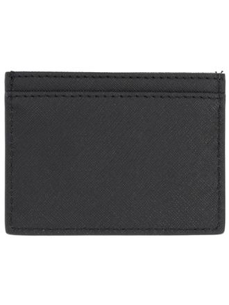 Vivienne Westwood Leather Card Case - Black