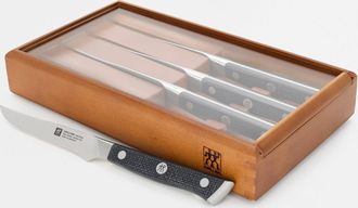 Zwilling Spectrum 4-pc Steak Knife Set with Wood Presentation Box