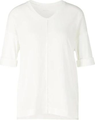 Marc Cain Tops, Dames, Wit, 3Xl, Tijdloze Stijl Blouses & Shirts