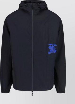 Burberry jacket hooded design elastic cuffs