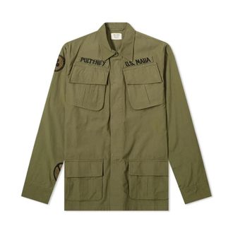 maharishi Overschrijden - Heren - Zomerjassen - Groen - S - Jassen