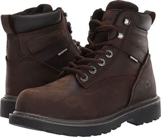 Wolverine Floorhand Steel Toe 6 Work Boot Womens Boots Brown : 5.5 B - Medium, Leather
