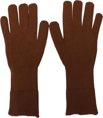 Dolce & Gabbana Handschoenen - Heren - Handschoenen - Bruin - ONE Size - Accessoires
